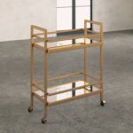 Emily Metal Bar Cart - Chic Decora