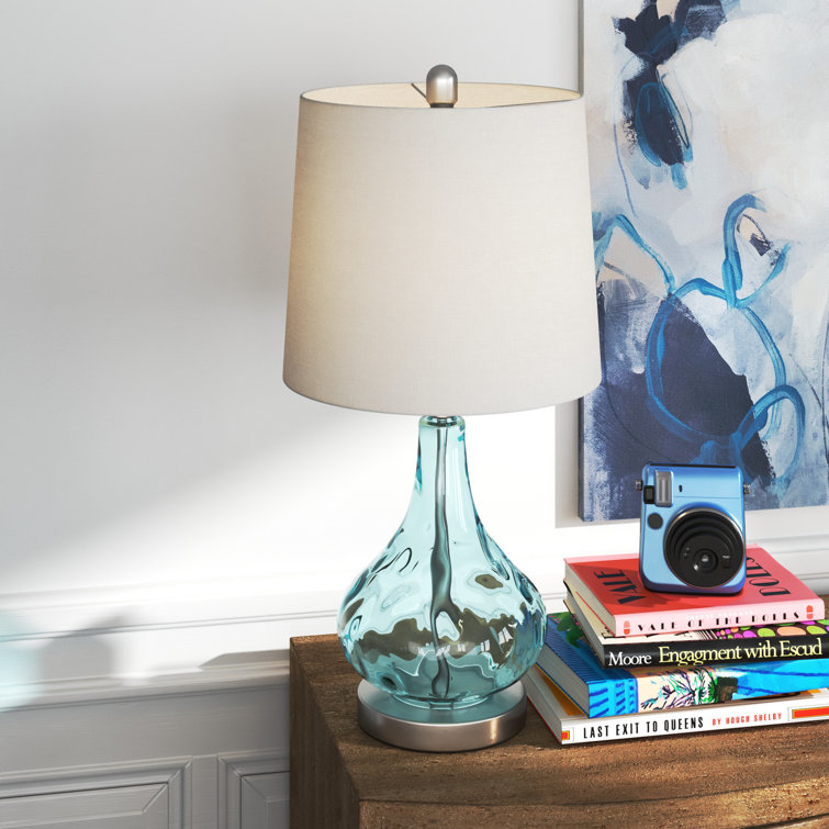 Emmalee Glass Table Lamp - Chic Decora