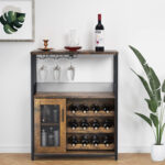 Fahmeda 27.2” Bar Cabinet - Chic Decora