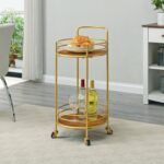 Fawe Metal Bar Cart - Chic Decora