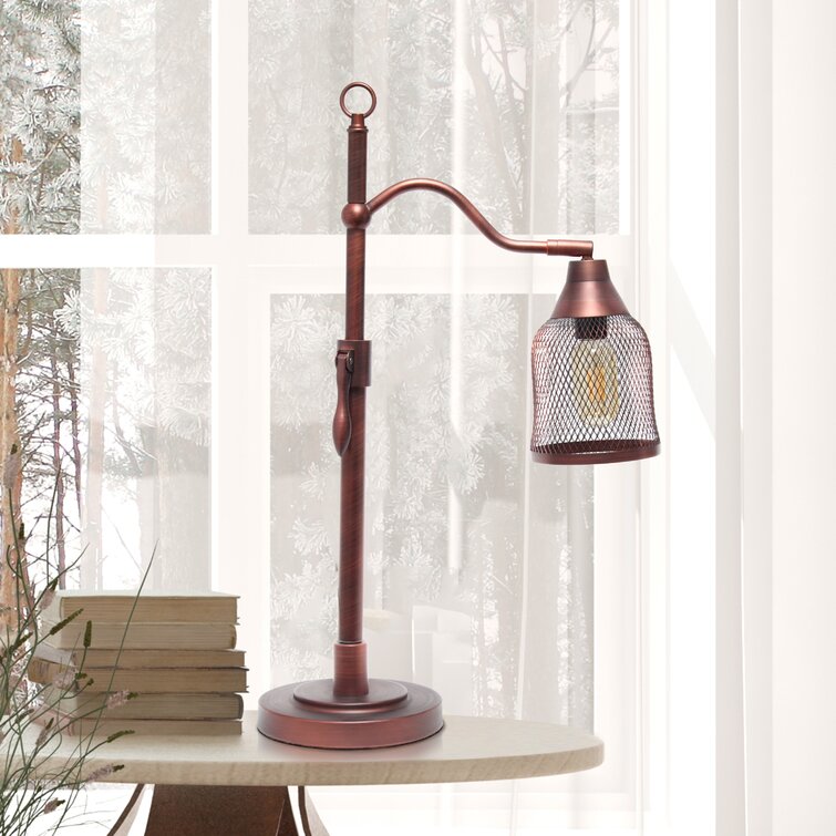 Fawnia Adjustable Metal Arched Lamp - Chic Decora