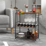 Ferlando Metal Bar Cart - Chic Decora