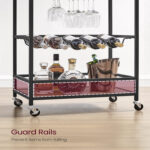 Fiorenze Metal Bar Cart - Chic Decora