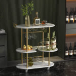 Fryson Metal Bar Cart - Chic Decora