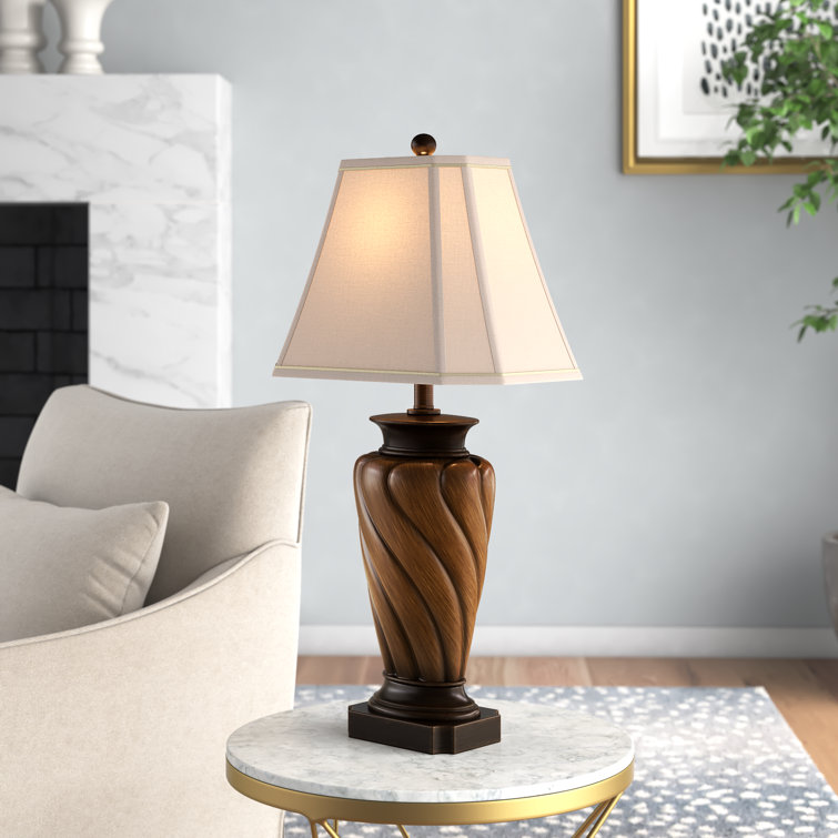 Vanessa Resin Table Lamp - Chic Decora