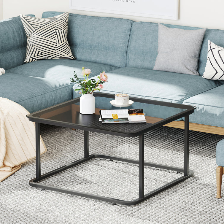 Avianah Solid Wood Top Coffee Table - Chic Decora