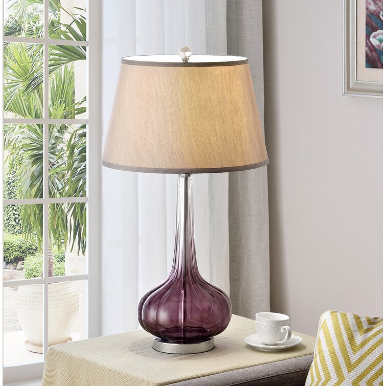 Glass Table Lamp - Chic Decora