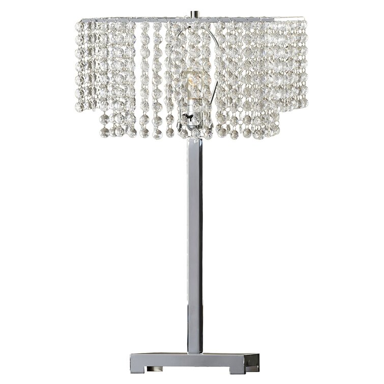 Roseburg Glass Table Lamp - Chic Decora