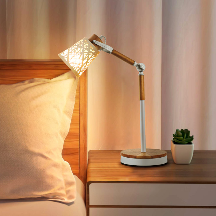 Bedi Adjustable Metal Accent Lamp - Chic Decora