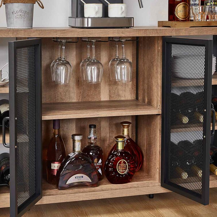 Guinnevere 55.12” Bar Cabinet - Chic Decora