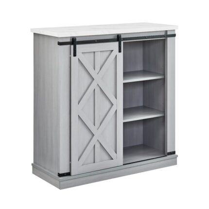 Harward 37.13” Bar Cabinet - Chic Decora