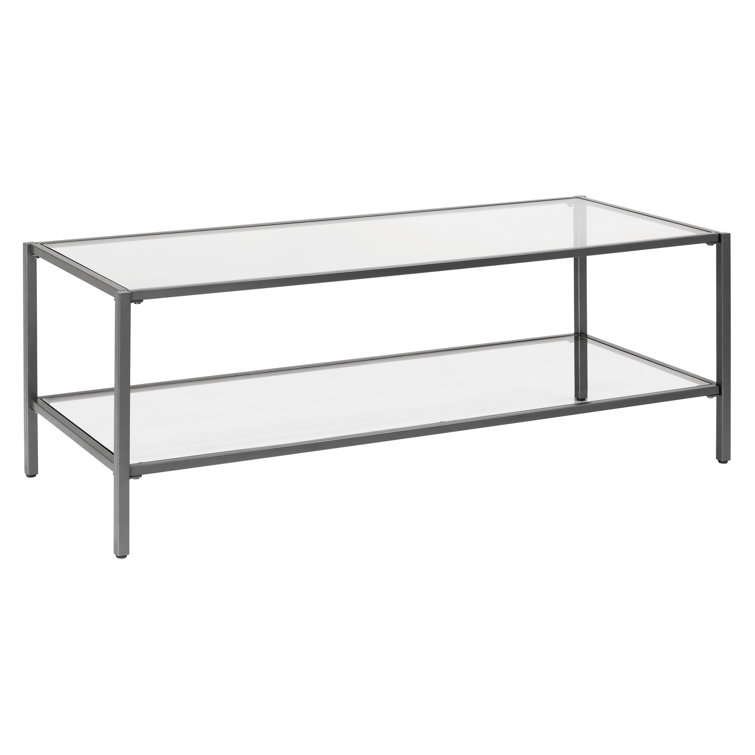 Glass Top Coffee Table - Chic Decora