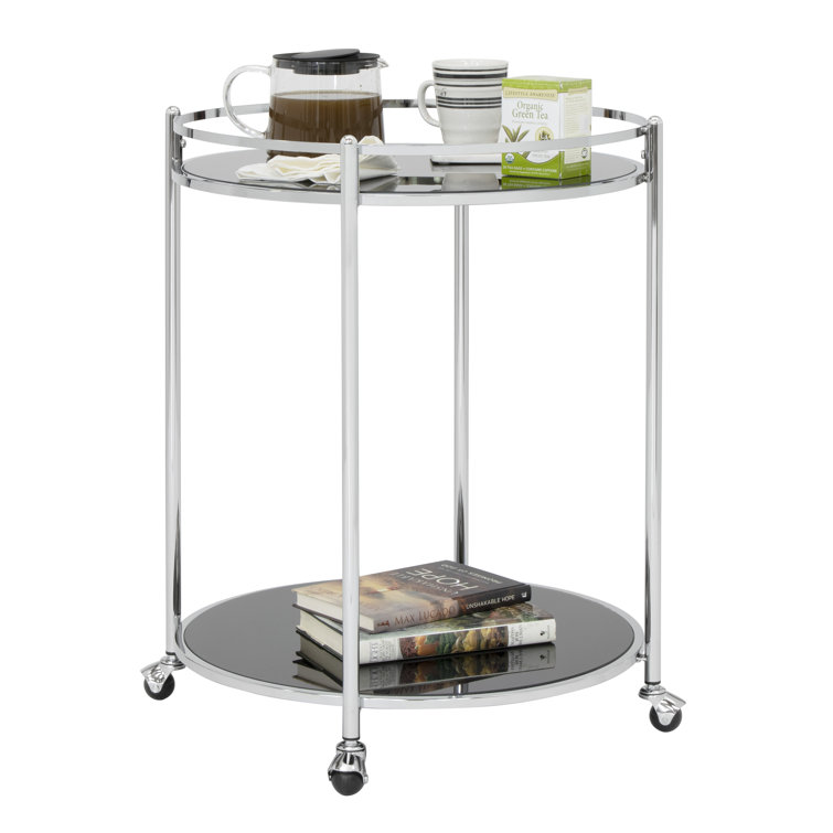 Hayet Metal Bar Cart - Chic Decora