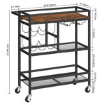 Hayg Metal Bar Cart - Chic Decora