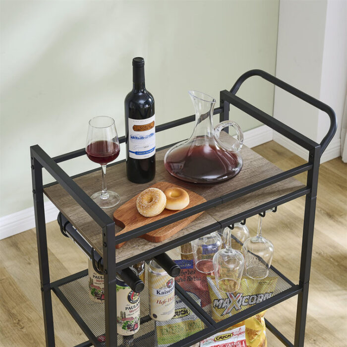 Haytug Metal Bar Cart - Chic Decora