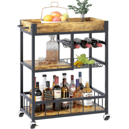 Heylin Bar Cart - Chic Decora