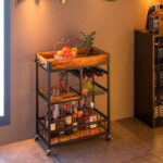 Heylin Bar Cart - Chic Decora