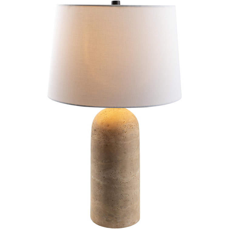 Holderness Travertine Table Lamp - Chic Decora