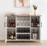 Jaseer 15.7” Bar Cabinet - Chic Decora