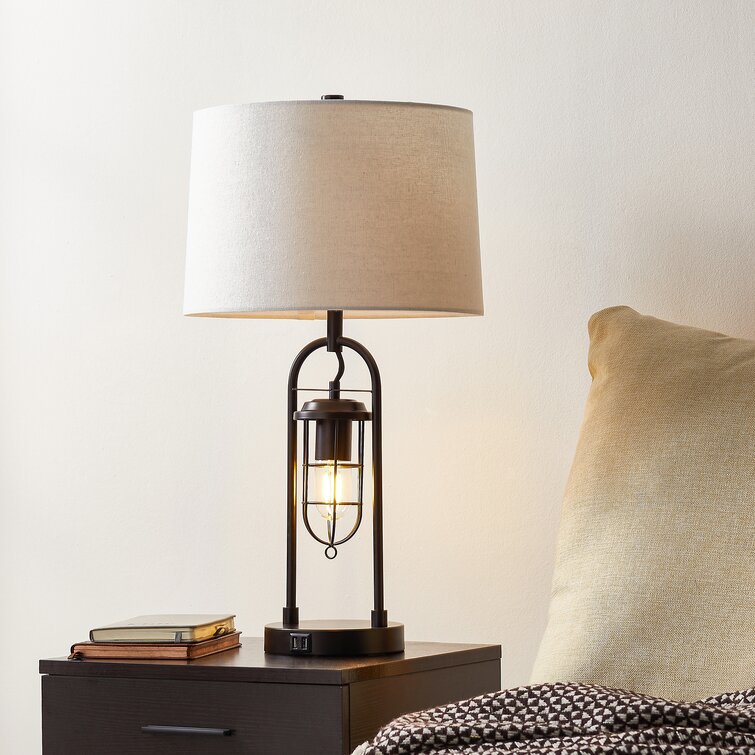 Singer Metal Table Lamp - Chic Decora