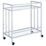 Jawuan Metal Bar Cart - Chic Decora