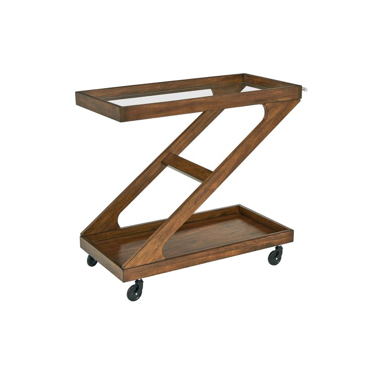 Jeidan Metal Bar Cart - Chic Decora