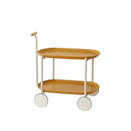 Jennevieve Metal Bar Cart - Chic Decora