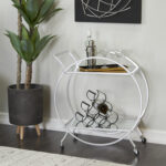 Jevonn Metal Bar Cart - Chic Decora