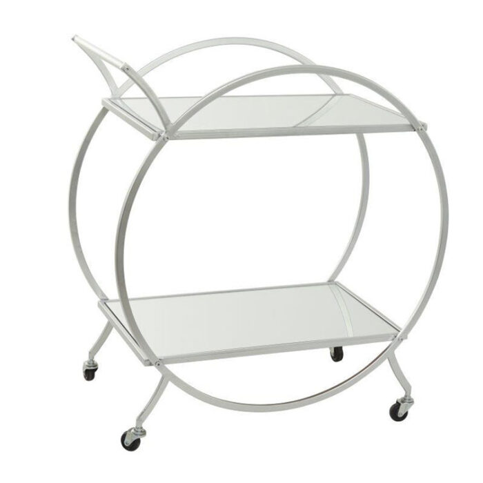 Jevonn Metal Bar Cart - Chic Decora