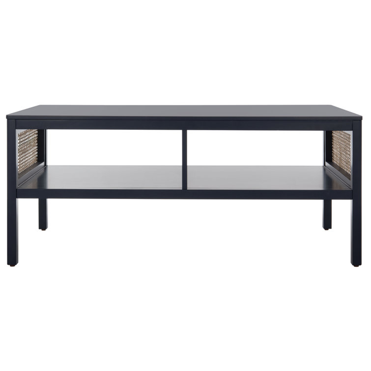 Jasmine Iron Cross Legs Coffee Table - Chic Decora