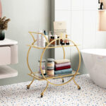 Joyan Metal Bar Cart - Chic Decora