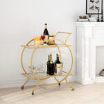 Joyan Metal Bar Cart - Chic Decora