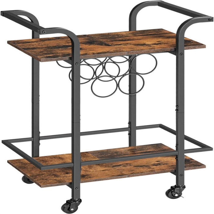 Junies Metal Bar Cart - Chic Decora