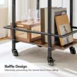 Junies Metal Bar Cart - Chic Decora