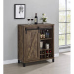 Kenda 35.5” Bar Cabinet - Chic Decora