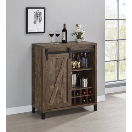 Kenda 35.5” Bar Cabinet - Chic Decora