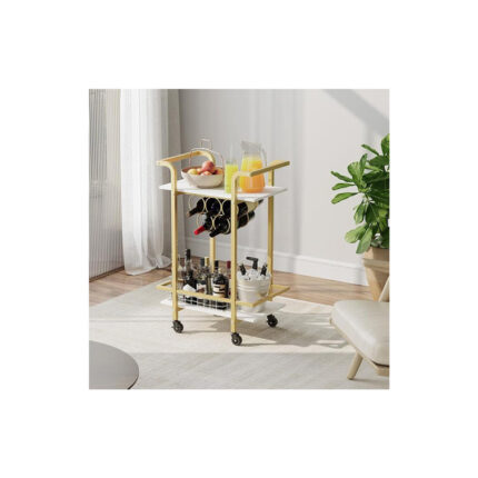 Haytug Metal Bar Cart - Chic Decora