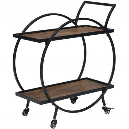 Haytug Metal Bar Cart - Chic Decora