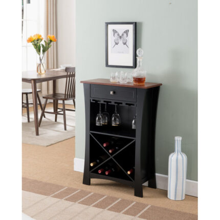 Kincer 25” Bar Cabinet - Chic Decora