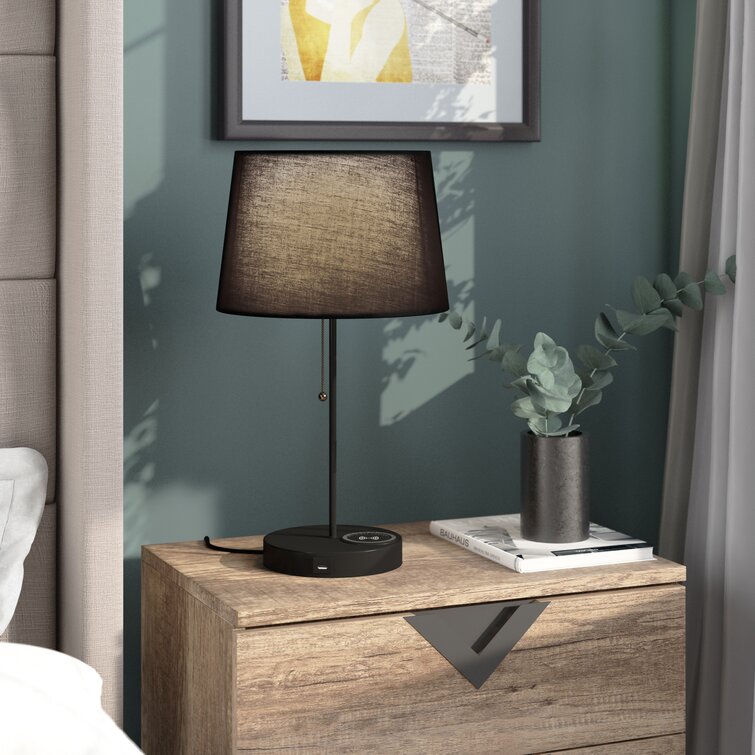 Whorton Metal USB Table Lamp - Chic Decora