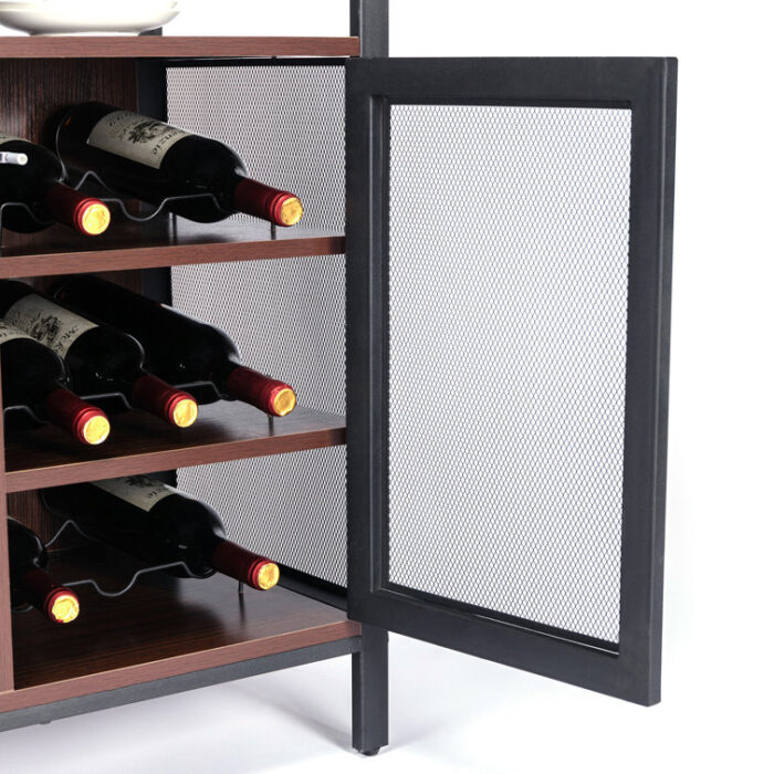 Kreitman Bar with Wine Storage - Chic Decora