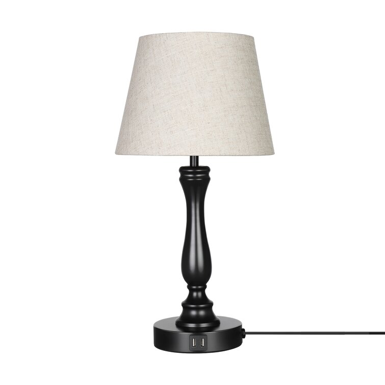 Labounty Metal USB Table Lamp - Chic Decora