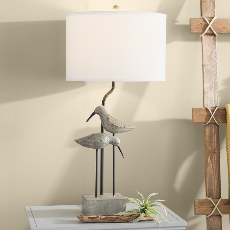 Leila Resin Table Lamp - Chic Decora