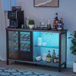 Leiland 47” Bar Cabinet - Chic Decora