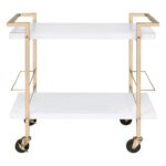 Lilea Metal Bar Cart - Chic Decora