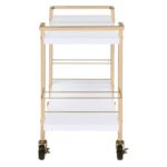 Lilea Metal Bar Cart - Chic Decora