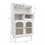 Lillyin 27.56” Bar Cabinet - Chic Decora