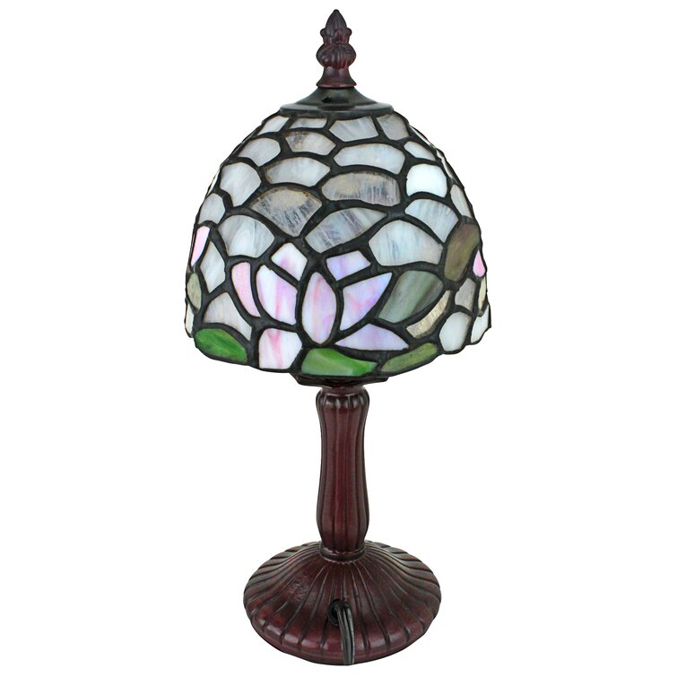 Lotus Tiffany-Style Table Lamp - Chic Decora