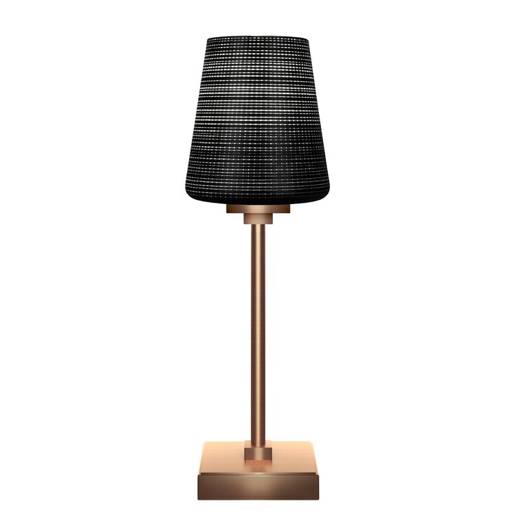 Madalyne Two Tone Pull-chain Table Lamp - Chic Decora