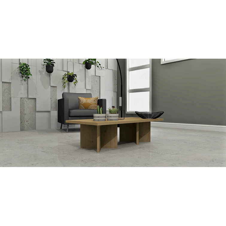 Soeren Solid Wood Top Single Coffee Table - Chic Decora